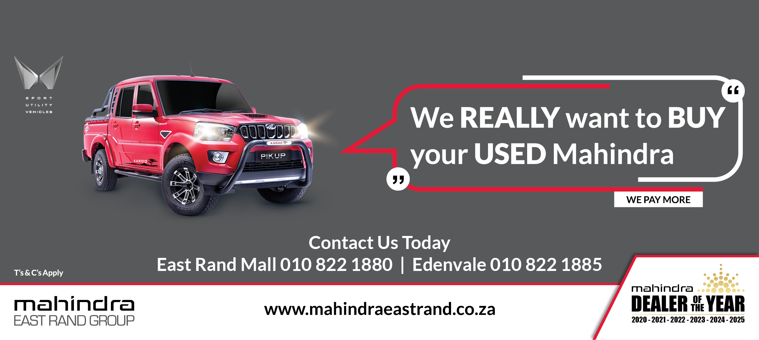 J002291 MERG Billboard Buy your Mahindra Desktop 1920 x
